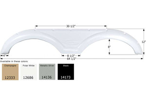 Icon Technologies Limited RV - Fender Skirt Tandem Gulf Stream Fs2333 Champagne - 12333