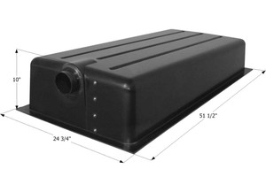 Icon Technologies Limited RV - Holding Tank Ht339ed W/3in Spigot & 4 Level Sensors - 12429