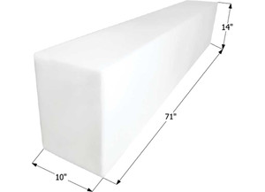 Icon Technologies Limited RV - Fresh Water Tank Wt2451 71x14x10 41 Gal W/1/2in Fittings - 12715