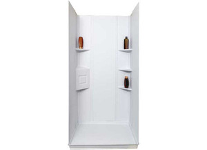 Icon Technologies Limited RV - Customizable Rectangular Shower Modular Surround Kit - 15228
