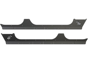 Kentrol - Fishbone Offroad - 18c Wrangler Unlimited Scale Armor Gloss Black Powder Coat 3/16in Steel - FB23180