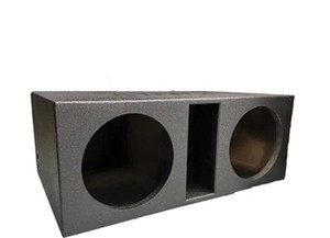 KING BOXES - Dual 12in Xlarge Box Subwoofer Encloser - AK-12DVXL