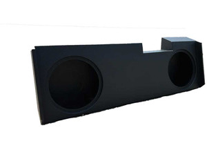 KING BOXES - 1922 Silverado/sierra Crew Cab Dual 10in Subwoofer Enclosure - AK-G19-10