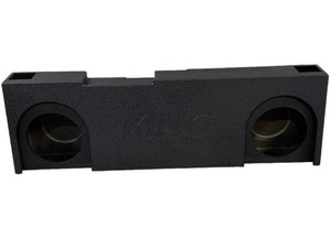 KING BOXES - 1418 Silverado/sierra Crew Cab Dual 10in Upfire Ported Subwoofer Enclosure - AK-GMC14-10