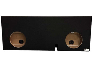 KING BOXES - 0523 Tacoma Double Cab 10in Subwoofer Encloser  Black Carpeted - ATY5-10