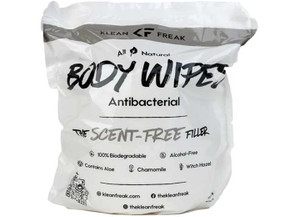 Klean Freak - The Filler  Scent Free Body Wipes - TFSF02