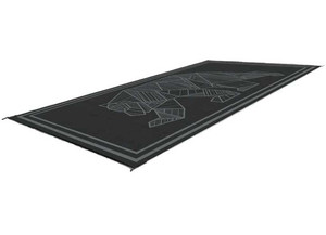 Kuma Outdoor Gear - Outdoor Mat  Bear  18ft X 9ft (black/grey) - 481-KM-RVMB-GB-18