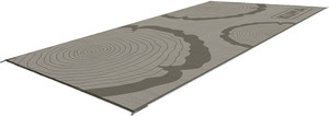 Kuma Outdoor Gear - Wood Chip Ourdoor Mat  Khaki/brown  9 X 18 Ft - 910-KM-WC-KB-18