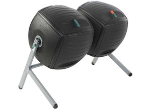 Lifetime - Lifetime Double Bin Rotating Composter (100 Gallon) - 60072