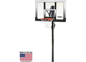 Lifetime - Lifetime Adjustable Inground Basketball Hoop (52inch Polycarbonate) - 71281