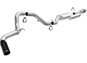 MagnaFlow Exhaust Systems - 2122 Tahoe/yukon Street Series Catback Exhaust System W/black Chrome Tips - 19540