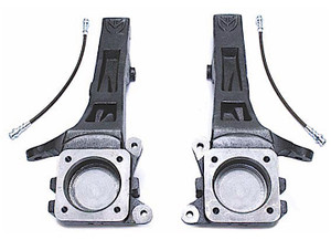 Maxtrac Suspension - 0523 Tacoma(6lug)2wd Front Steel 4in Lift Spindles W/ext Brake Lines(pair) - 706840