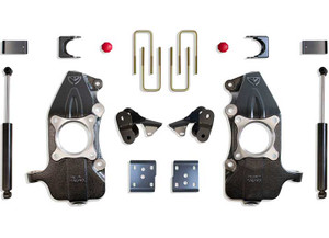 Maxtrac Suspension - 2123 F150 2in/4in Lowering Maxpro Spindle Kit(2/4 Wd) - KS334124