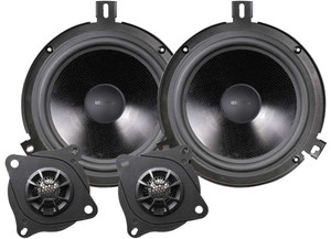 MB Quart - Mbq Jeep Wrangler Jk Tuned Audio Package W/ Convtbl Spkr System Upgrade - JS1-216JK