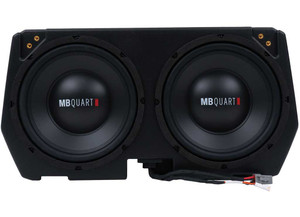 MB Quart - 2017up Canam Defender Tuned Audio Package W/ 400w Dual 10in Subwoofer System - MBQD-SUBA-1