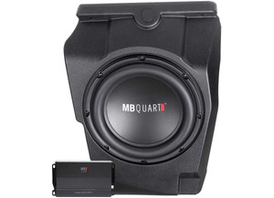MB Quart - 20202024 Polaris Rzr Pro Xp/pro R/turbo R Tuned Audio Package W/ 400w 10 Subwoofer Sys - MBQRP-SUB-1
