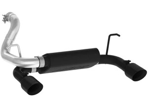 MBRP - 18c Wrangler Jl 3.6l 21/2in Axle Back Exhaust Dual Rear Exit Black As - S5529BLK