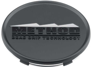Method Race Wheels - Center Cap 86mm Cb Black Snap In - CP-T080K86