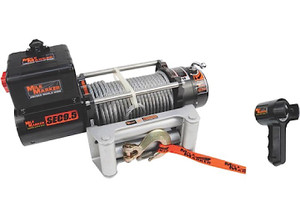 Mile Marker - Sec9.5 (es) 12v Winch 4.8 Hp Series Wound Motor With Standard Electronics - 76-50246BW