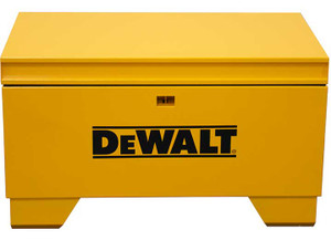 Montezuma - 32in Dewalt Jobsite Box Recessed Handles 7 Gauge Forklift Rails - DWXJSB32Y