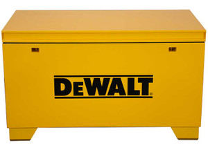 Montezuma - 36in Dewalt Jobsite Box Recessed Handles 7 Gauge Forklift Rails - DWXJSB36Y