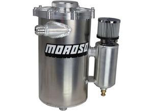 Moroso - Dry Sump Tank 2 Pc 15 In Tall 7 In Dia With Breather Tank 6 Qt - 22614