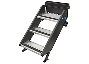 Morryde - Step Abovegen2 3 Step Entry Step Manual 8in Rise Fits Inner Door Flange Width Of 21.7522.25in - STP-204