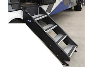 Morryde - Step Above W/strut Assistgen2 4 Step Entry Step Fits Inner Door Flange Width Of 23.7524.25in - STP-211