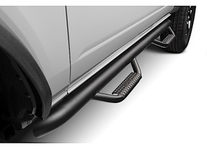 N-Fab - 21c Bronco 4 Door Full Length Nerf Step System Textured Black - F2172B-TX