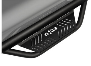 N-Fab - 1417 Silverado/sierra 1500 Double Cab 6.5ft Standard Bed Txt Black Bed Access 3in Podium Lg - HPC1495QC-6-TX