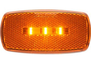 Optronics - Led Mark Light Oval Amber - MCL32ABP