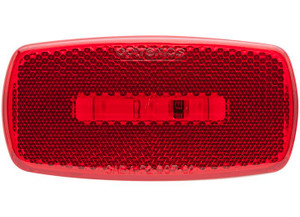 Optronics - Led Mark Light Oval Red - MCL32RBP