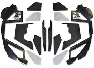 Poison Spyder Customs - Jk Inner Fender Coilover Vented Front Spydershell - 17-02-080-COP1