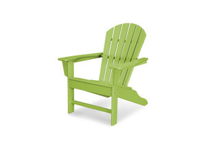 Polywood - Polywood South Beach Adirondack In Lime - SBA15LI