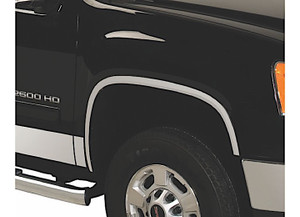 Putco - 17c F250/f350(except Dually) W/o Factory Flares 2in Wide Stainless Fender Trim - 97280