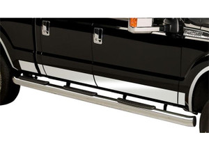 Putco - 17c F350 Super Duty Crew Cab 8ft Box Dually 12pcs 4.25in Wide Stainless Rocker Panels - 9751462