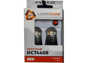 Putco - Lumacore 7440 Red  Pair (x3 Strobe With Bright Stop) - HC7440R