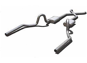 Pypes Performance Exhaust - 6472 Abody 2.5 In W/x Streetpro Crossmemberback Exhaust W/xpipe - SGA10S