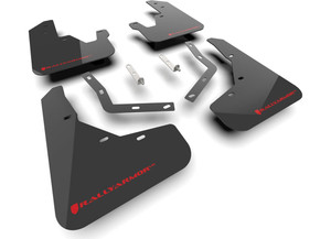 Rally Armor - 23c Honda Crv Black Mud Flap/red Logo - MF149-UR-BLK-RD