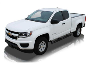 Raptor - 1522 Colorado/canyon Ext Cab 5in Oe Style Curved Black Oval Steps - 1601-0346B