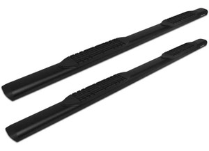 Raptor - 0918 Ram 1500/10c Ram 2500/3500 Crew Cab 5in Blk Txt Alum Oval Step Bars - 2002-0062BT