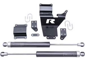 ReadyLift Suspension - Logiq Air - 05c F450/f550 4wd 10lug Dual Steering Stabilizer With Falcons - 77-23201