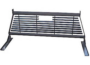 RKI - Window Grille Blk Ford Super Duty - WG11B
