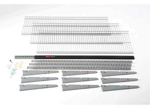 Rubbermaid - Fasttrack Rail Wire Garage Shelf Kit - 2064666