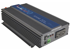 Samlex America - Pure Sine Wave Inverter Input: 12vdc Output: 120 Vac 1000 Watts Etl Approved - PST-1000F-12