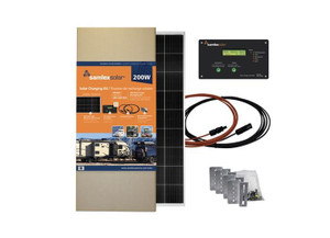 Samlex America - Solar Charging Kit 200 Watts With 30a Charge Controller - SRV-200-30A