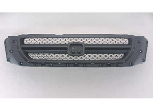 Sherman Parts - Grille Assy Ex; Silver & Gray Honda Pilot 20032005 - 2930-99-1