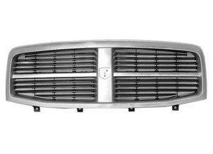 Sherman Parts - Grille Assy Bright & Black Dodge Durango 20042006; Bright & Black Dodge Durango 20062006 - 329B-99
