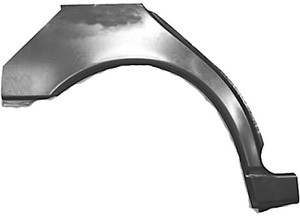 Sherman Parts - Rh Rr Wheel Arch 4 Door Mercedes Benz Eclass 210 Sdn 9602; Wgn 9603; Galvaniz - 3528-58-2