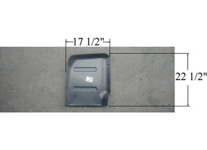 Sherman Parts - Lh Front Floor Firewall Ext 22 In. X 18 In. Mustang 6468; Cougar 6770 - 465-40EL
